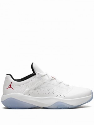 Nike CMFT Low Varsity Men's Air Jordan 11 White | CSAWXNF-07