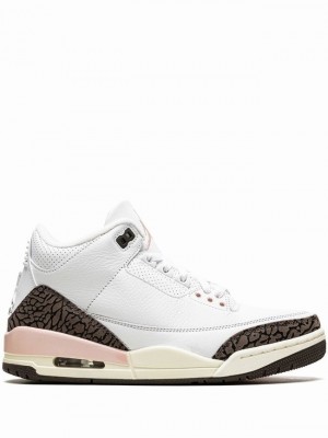 Nike Dark Mocha Women's Air Jordan 3 White | VPYKAER-85