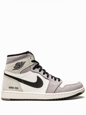 Nike Element Gore-Tex - Sail Men's Air Jordan 1 White / Grey | YNZFJUC-65