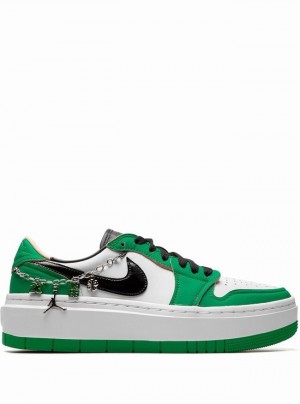 Nike Elevate Low SE Lucky Women's Air Jordan 1 Green | CQEBSJT-38