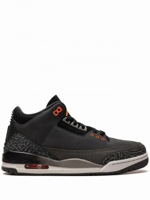 Nike Fear (2023) Men's Air Jordan 3 Black | KNWYFDC-65