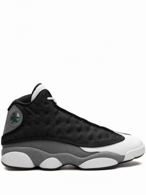 Nike Flint Men's Air Jordan 13 White / Black | LDECOHA-19