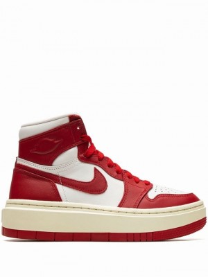 Nike High Elevate Varsity Red Women's Air Jordan 1 Red | BWJDLKQ-75