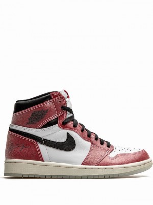 Nike High SP Top 3 2.0 Men's Air Jordan 1 White / Red | LQTXJFU-19