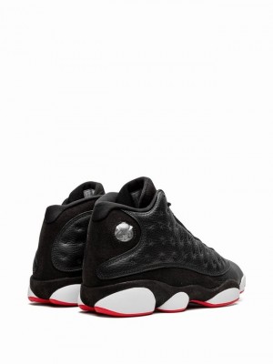 Nike High Top Women's Air Jordan 13 Black | DXYLMTO-80