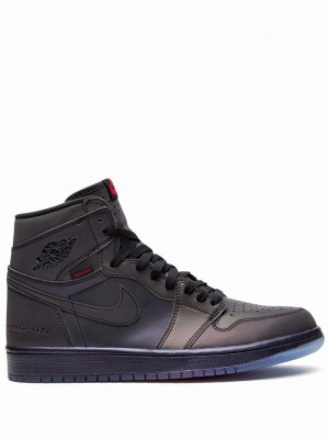 Nike High Zoom Fearless Men's Air Jordan 1 Black | UTHFKSP-45