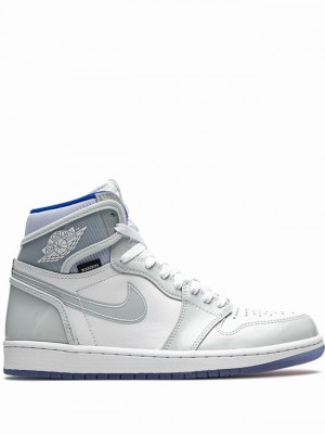 Nike High Zoom Men's Air Jordan 1 White | NWCQEJT-95