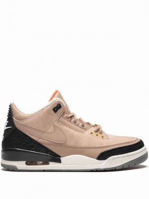 Nike JTH Bio Beige Women's Air Jordan 3 Beige | RPFEOQC-63