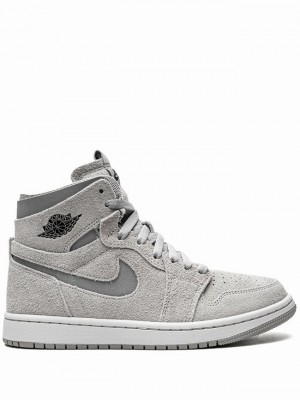 Nike Jordan 1 Zoom Air CMFT Grey Fog Women's Air Jordan 1 Grey | APCFGDT-59