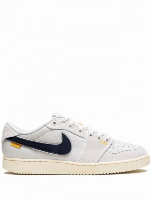 Nike KO Low Men's Air Jordan 1 White | VXSIPNH-25