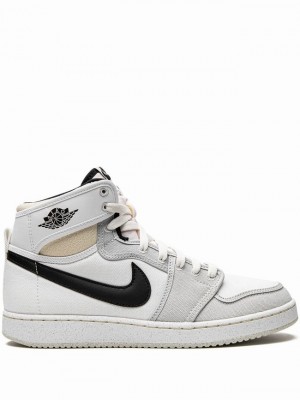 Nike KOscale Men's Air Jordan 1 White | EVATGUQ-04