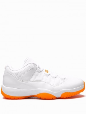 Nike Low Bright Citrus Women's Air Jordan 11 White | SNXUJGK-51