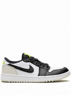 Nike Low Golf Phantom Volt Men's Air Jordan 1 White / Black | BEHJKSG-13