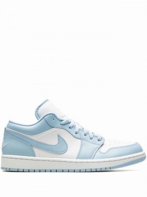 Nike Low Ice Women's Air Jordan 1 Blue | LCQEXAR-35