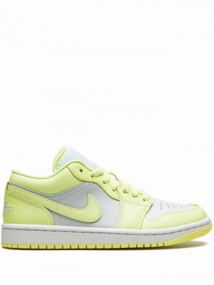 Nike Low Lemonade Women's Air Jordan 1 Green | JPXDWGQ-19