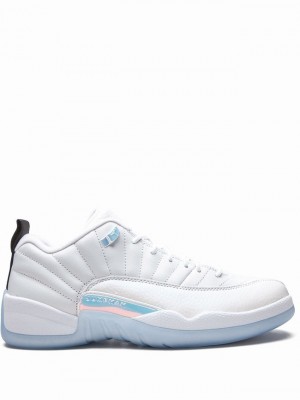 Nike Low Men's Air Jordan 12 White | ONYIHBL-07