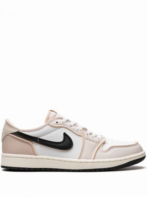 Nike Low OG EX Coconut Milk Men's Air Jordan 1 White / Beige | ZRDTWAK-20