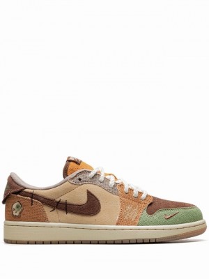 Nike Low OG Voodoo Men's Air Jordan 1 Brown | TDBNSAU-73