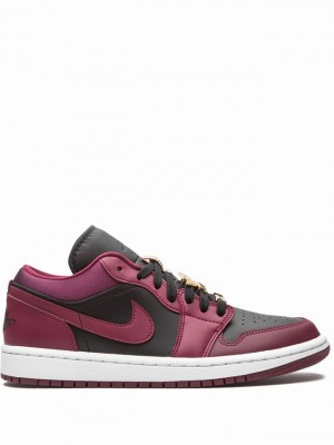 Nike Low SE Beetroot Women's Air Jordan 1 Red / Black | PZTLWHY-90