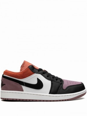 Nike Low Sky J Mauve Men's Air Jordan 1 Black / White / Purple | EXUIRVB-16