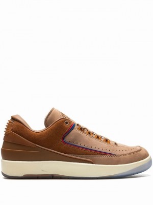 Nike Low Two 18 Women's Air Jordan 2 Brown | LENXAGW-59