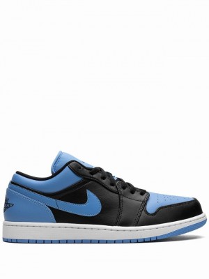 Nike Low University Men's Air Jordan 1 Blue / Black | KMGYFXS-46