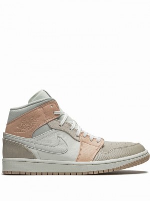 Nike Mid Milan Men's Air Jordan 1 Beige | AJOWGIK-03