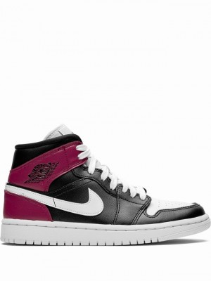 Nike Mid Noble Women's Air Jordan 1 Red | OSXQNWY-30