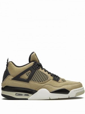 Nike Mushroom Women's Air Jordan 4 Light Brown | FTSBEKV-37