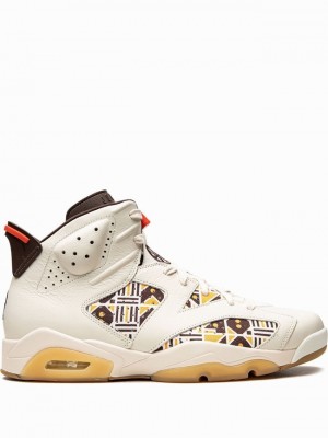 Nike Quai 54 Men's Air Jordan 6 White | VBGEKFT-48