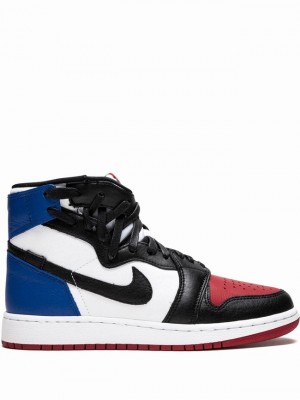 Nike Rebel XX OG Top 3 Women's Air Jordan 1 White / Black / Blue / Red | KAWJQBE-14