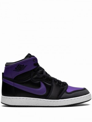 Nike Retro AJKO Storm Men's Air Jordan 1 Black / Purple | GDBVNRS-57