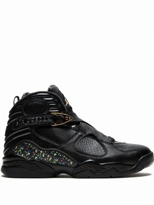 Nike Retro C&C Men's Air Jordan 8 Black | AZEMPWU-57