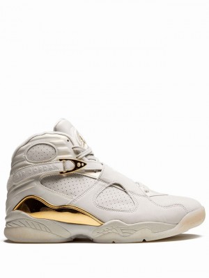 Nike Retro C&C Men's Air Jordan 8 White | RUNXTJY-27