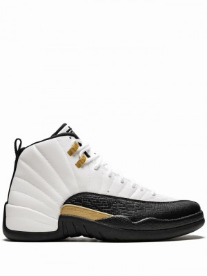 Nike Retro CNY Men's Air Jordan 12 White / Black | MHQJLDS-62