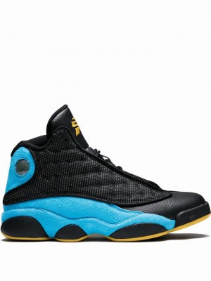 Nike Retro CP PE Men's Air Jordan 13 Black / Blue | LHSPFTQ-93