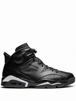 Nike Retro Cat Men's Air Jordan 6 Black | DWHOZTS-01