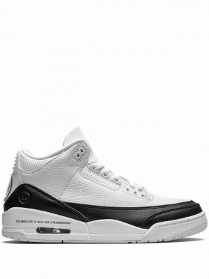 Nike Retro Fragment Men's Air Jordan 3 White / Black | QITBZDL-65