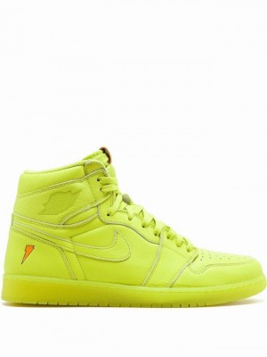 Nike Retro Hi G8RD Cyber Men's Air Jordan 1 Green | LNJDRMW-98