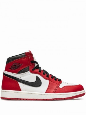 Nike Retro High OG Chicago Lost and Found Men's Air Jordan 1 White / Red | OBNWKUS-38