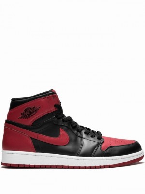 Nike Retro High OG Men's Air Jordan 1 Black / Red | WICLYDX-29