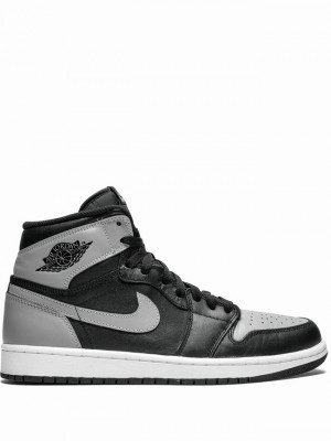 Nike Retro High OG Men's Air Jordan 1 Black / Grey | DSKQFPZ-89