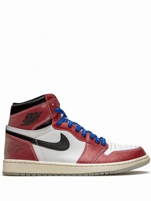 Nike Retro High OG Men's Air Jordan 1 White / Red | WOARTQY-84