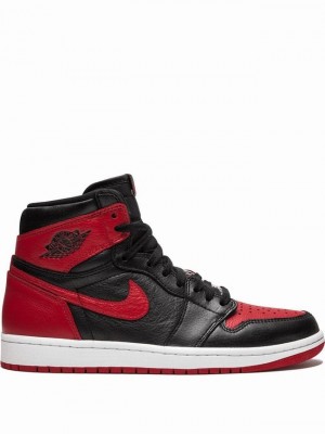 Nike Retro High OG NRG Homage 2 Home (Non-Numbered) Women's Air Jordan 1 Red / Black | NKVPJOT-35