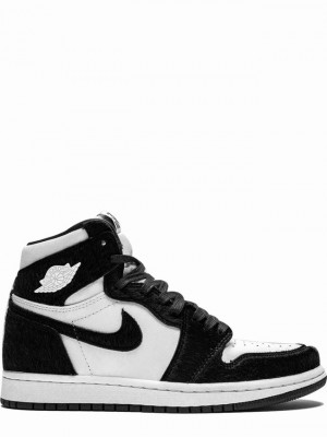 Nike Retro High OG Panda Women's Air Jordan 1 White / Black | RDVJOBX-29