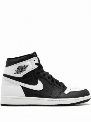 Nike Retro High OG RE2PECT Men's Air Jordan 1 White / Black | ZYGTDOH-47