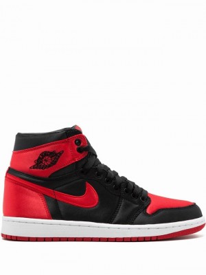 Nike Retro High OG SE Men's Air Jordan 1 Black / Red | DMKBSZF-07