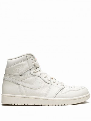 Nike Retro High OG Sail Men's Air Jordan 1 White | QZIBGEC-90