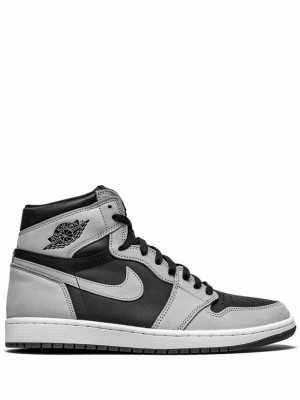 Nike Retro High OG Shadow 2.0 Men's Air Jordan 1 Black / Grey | GCUDEJX-17