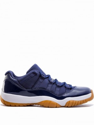 Nike Retro Low Men's Air Jordan 11 Blue | JIKGUOE-21